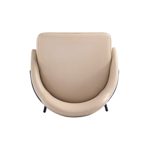 English Elm Gracie Modern Metal Barstool In Tan Leatherette - Stylish Comfort For Your Kitchen Or Home Bar B365P397985