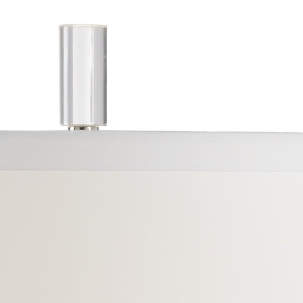 Wildwood Sailor Hand-Painted Ceramic Lamp By Vietri — Blue & Cream Stripes, Acrylic Base, Coastal Modern Accent 17191