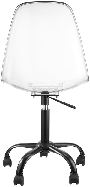 Clarion Matte Black Office Chair 171Black Meridian Furniture