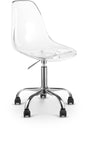 Clarion Chrome Office Chair 171Chrome Meridian Furniture