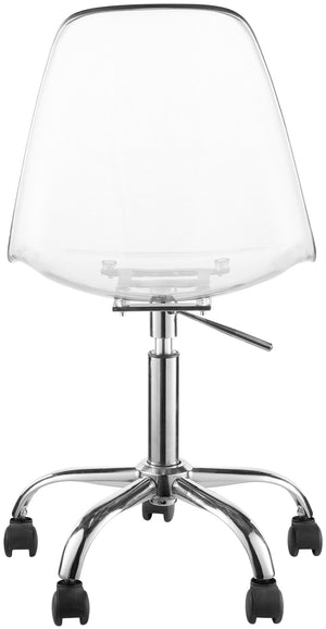 Clarion Chrome Office Chair 171Chrome Meridian Furniture