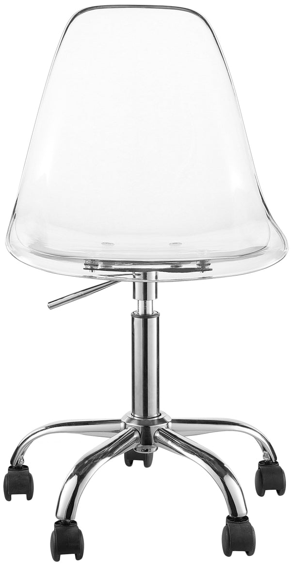 Clarion Chrome Office Chair 171Chrome Meridian Furniture