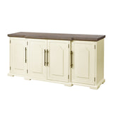 Locksmith Credenza - 4 Door Cream 17217-CR Elk Home