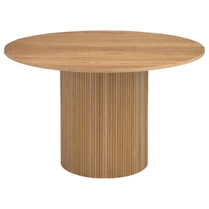 English Elm Maxine Brown Mindi Veneer Square Counter Height Table for Farmhouse Dining Rooms B062S01424