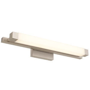 English Elm 26-inches Dimmable Led Vanity Bar with Selectable Color Temperature for Modern Bathrooms Brushed Nickel B370P394091