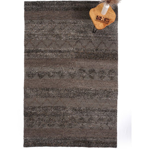 Capel Rugs Boho Bliss Indoor-outdoor Area Rug – Eco-friendly, Textured Design With Woven Geometric Patterns Wood, Tan 100% Polyester 1725rs09001200375