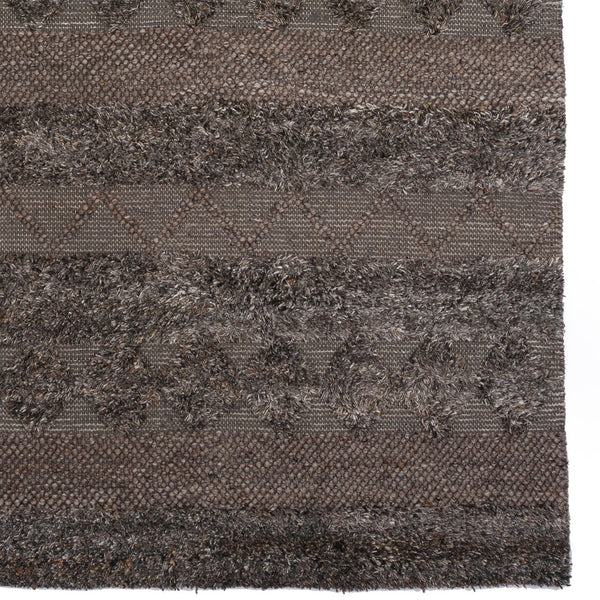 Capel Rugs Boho Bliss Indoor-outdoor Area Rug – Eco-friendly, Textured Design With Woven Geometric Patterns Wood, Tan 100% Polyester 1725rs09001200375