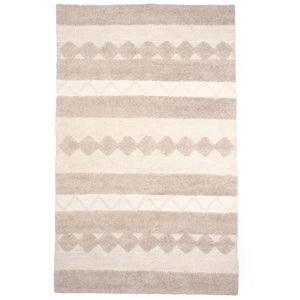Capel Rugs Boho Bliss Indoor-outdoor Area Rug – Eco-friendly, Textured Design With Woven Geometric Patterns Alabaster, White 100% Polyester 1725rs08001000600