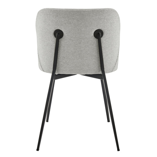 EuroStyle Markus Side Chair Light Gray - Set of 2 17252-LTGRY