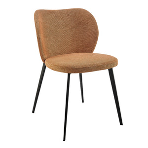 EuroStyle Markus Side Chair Rust - Set of 2 17252-RUST