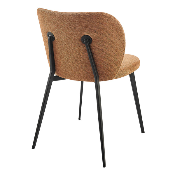 EuroStyle Markus Side Chair Rust - Set of 2 17252-RUST
