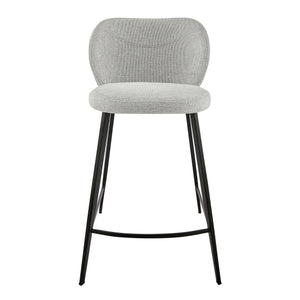 EuroStyle Markus Counter Stool Light Gray 17254-LTGRY
