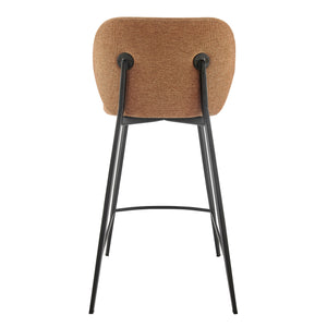 EuroStyle Markus Counter Stool Rust 17254-RUST