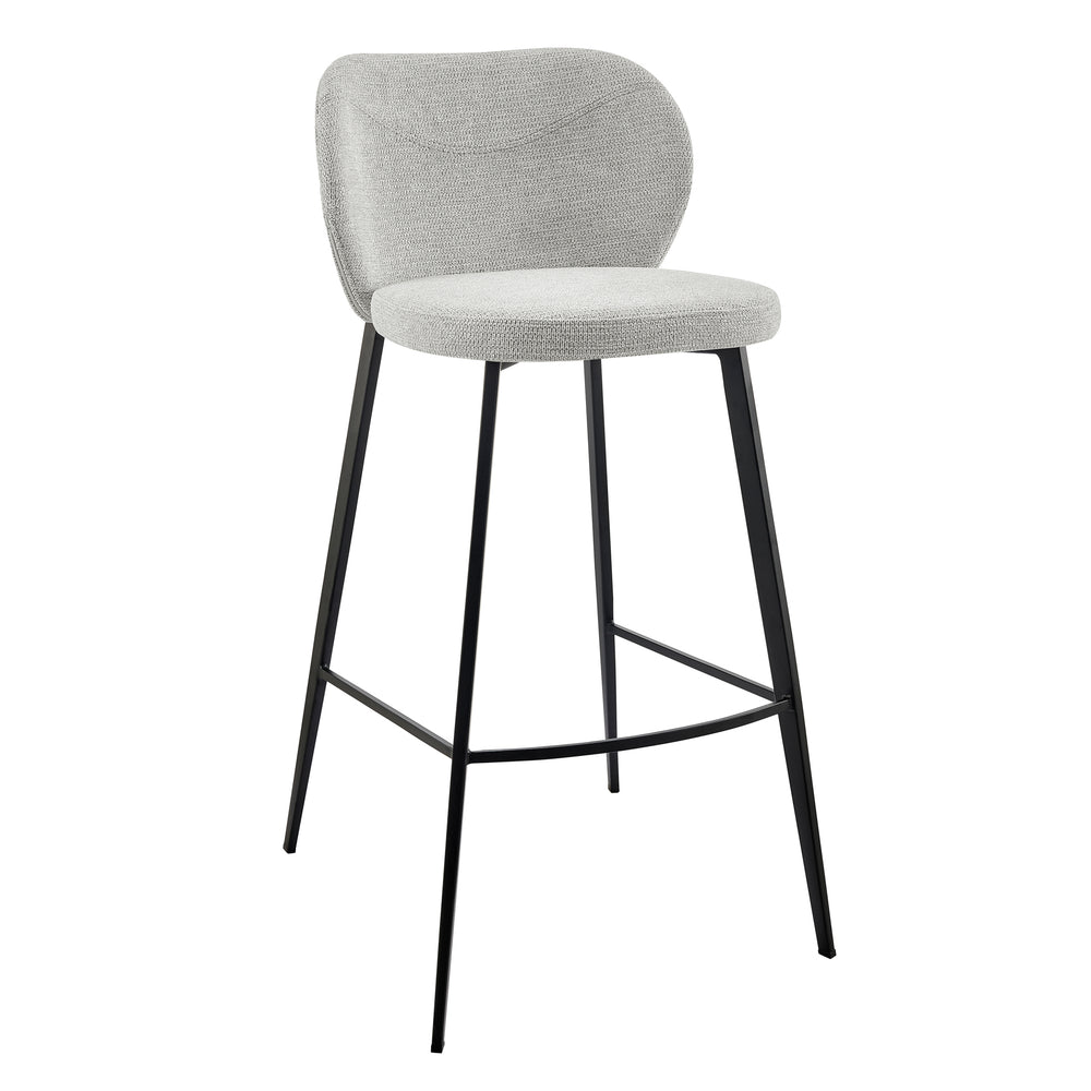 EuroStyle Markus Bar Stool Light Gray 17256-LTGRY