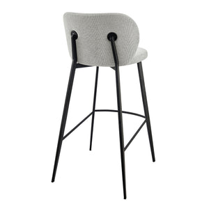 EuroStyle Markus Bar Stool Light Gray 17256-LTGRY