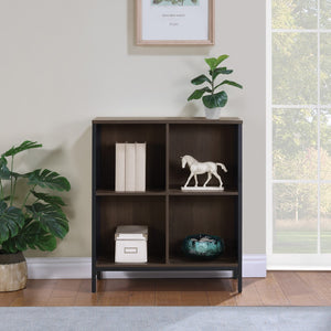 OSP Home Furnishings Ace 4 Cube Storage/Bookcase Ozark Ash