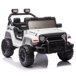 English Elm 12v Kids Electric Ride on Car with Parental Remote Four-wheel Suspension and Led Lights W1578P210884