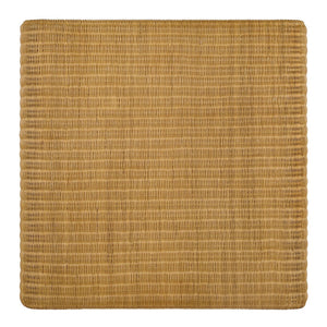 English Elm Gage Woven Rattan and Metal 2 Piece Living Room Coffee Table Set with Open Shelf B062S01439