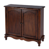 Leyden Wood European Accent Cabinet 1737011 Medium Brown Butler Specialty