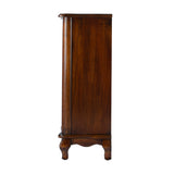 Leyden Wood European Accent Cabinet 1737011 Medium Brown Butler Specialty