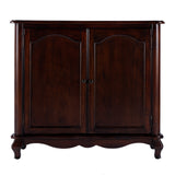 Leyden Wood European Accent Cabinet 1737024 Dark Brown Butler Specialty