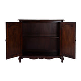 Leyden Wood European Accent Cabinet 1737024 Dark Brown Butler Specialty