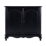 Leyden Wood European Accent Cabinet 1737111 Black Butler Specialty