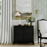 Leyden Wood European Accent Cabinet 1737111 Black Butler Specialty