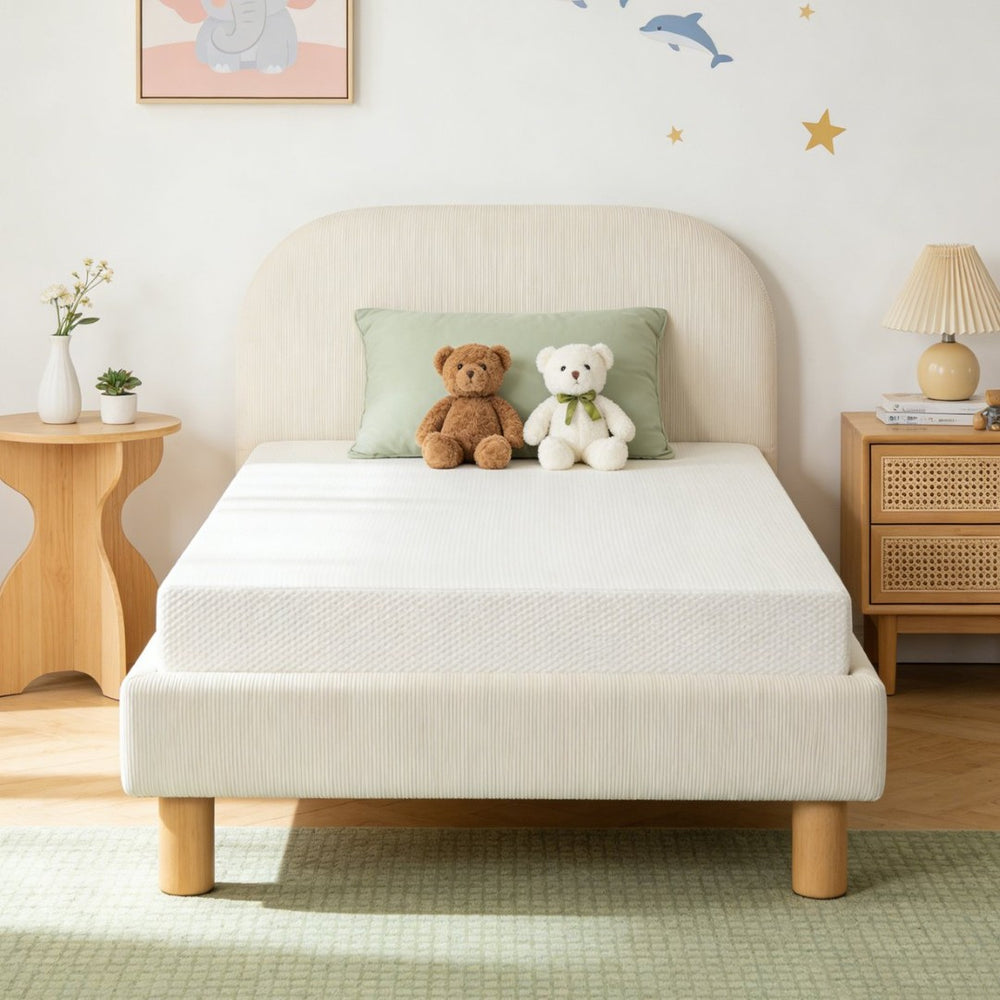 English Elm 8-inch Twin Foam Mattress Japan Made Gel Top 7-zone Support Breathable Cover W5081P394312