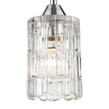 Ezra 4.5'' Wide 1-Light Pendant - Polished Chrome 17414/1 Elk Lighting