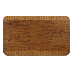 English Elm Rectangular Walnut Coffee Table Solid Pine Legs Open Shelf Family Living Room W1202P177315