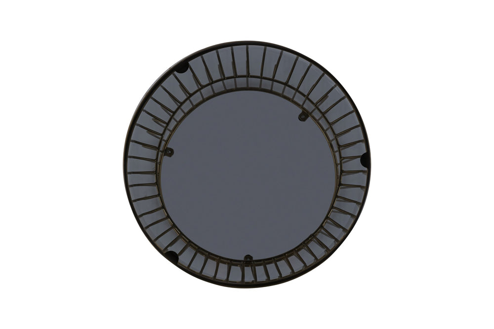 English Elm CT901 Modern Nested Table Set with Tinted Tempered Glass Tops and Sturdy Metal Frame for Living Room Gold B009S01535