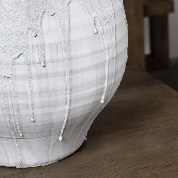 Crestview Collection 30.75"H Elegant Ceramic Table Lamp With Textured Grey Shade – Perfect For Stylish Home Lighting!   Cvazp092