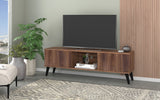 Manhattan Comfort Doyers Mid-Century Modern TV Stand Nut Brown 175AMC174