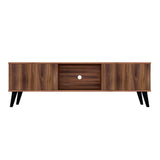 Manhattan Comfort Doyers Mid-Century Modern TV Stand Nut Brown 175AMC174