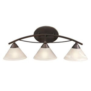 Elysburg 25'' Wide 3-Light Vanity Light - Oil Rubbed Bronze 17642/3 Elk Lighting