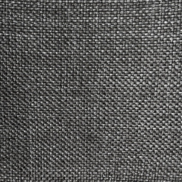 EuroStyle Alisa Two-Tone Upholstered Counter Stool with Matte Black Steel Base for Kitchen Islands 17647DKGRY