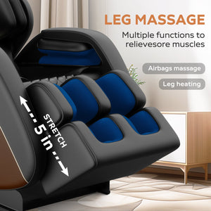 English Elm Massage Chair Recliner With Zero Gravity Technology & Full Body Air Pressure For Ultimate Relaxation W1875P224680