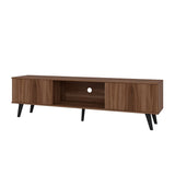 Manhattan Comfort Doyers Mid-Century Modern TV Stand Nut Brown 176AMC174