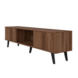 Manhattan Comfort Doyers Mid-Century Modern TV Stand Nut Brown 176AMC174