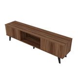 Manhattan Comfort Doyers Mid-Century Modern TV Stand Nut Brown 176AMC174