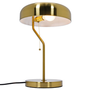 English Elm Ashcroft Furniture - High-Quality Hotel European Modern Table Lamp With Gold Accent & White Shade For Stylish Lighting B183P315111