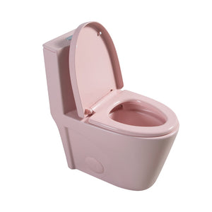English Elm One-piece Elongated Porcelain Toilet Dual Flush Ada Comfort Height Soft Close Seat W1920P425616