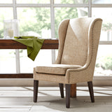 Madison Park Garbo Modern/Contemporary Captains Dining Chair FPF20-0278 Beige