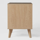 Hans Mid-century Modern Modern 1-Drawer Midcentury Nightstand