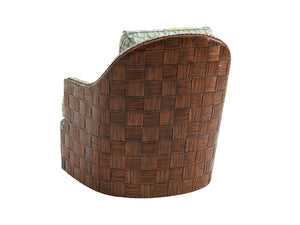 Lexington Tommy Bahama Home Nagano Swivel Chair - Elegant Pan-asian Design, Ultra Down Comfort, And Custom Upholstery For Relaxed Living  Wood 1779-11sw-41