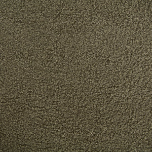 English Elm Contemporary Velvet Upholstered Barrel Accent Chair with Curved Support, Foam Seat, Steel Frame Finish Olive Green W395P224759