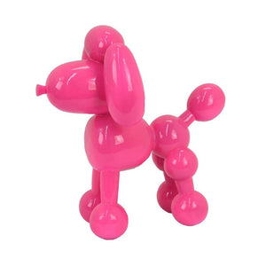 English Elm Balloon Dog Pop Art Resin Sculpture Glossy Statement Decor for Modern Eclectic Interiors B056P417008