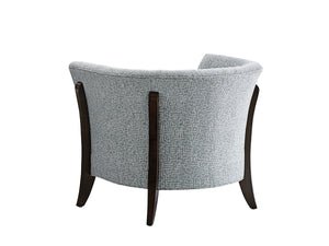 Lexington Westgate Contemporary Sofa - Elegant Mocha Finish, Plush Upholstered Seating & Architectural Design  Wood 1781-11-43