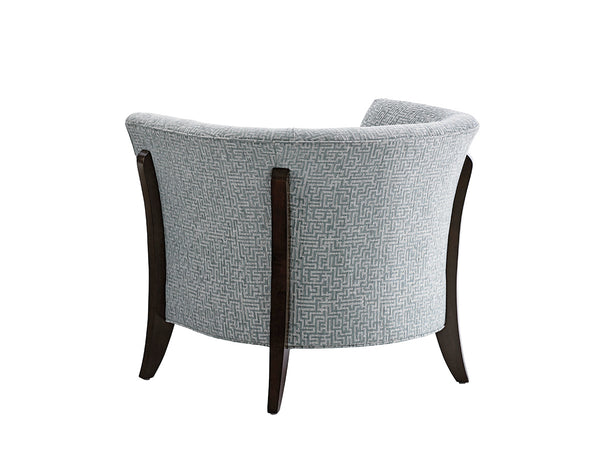 Lexington Westgate Contemporary Sofa - Elegant Mocha Finish, Plush Upholstered Seating & Architectural Design  Wood 1781-11-43